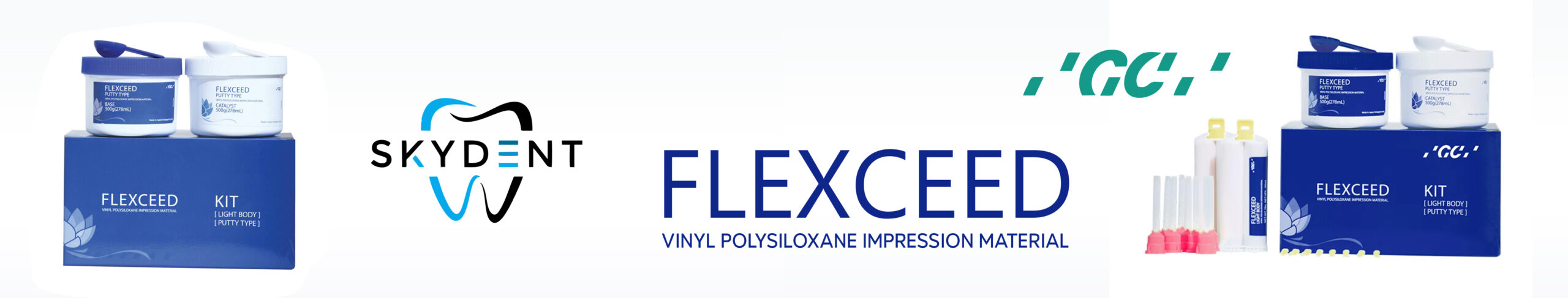 GC Flexceed Putty And Kit Banner
