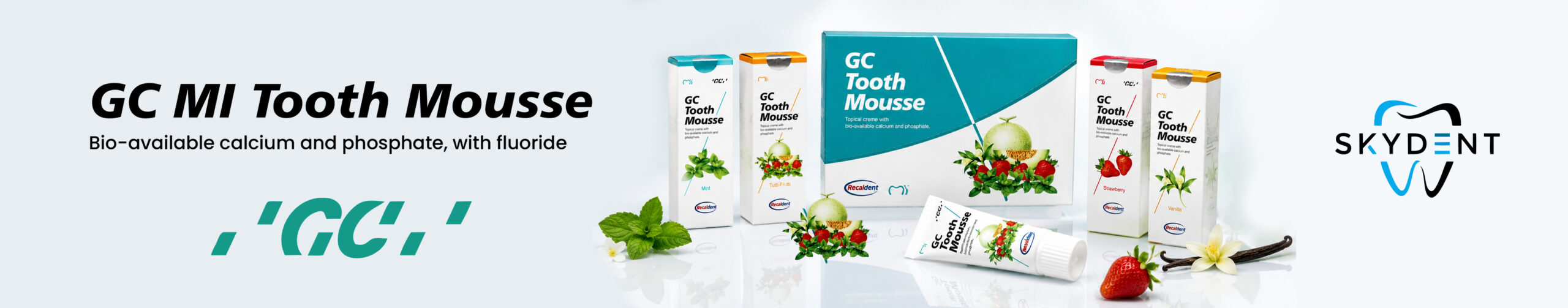 GC MI Tooth Mousse Banner