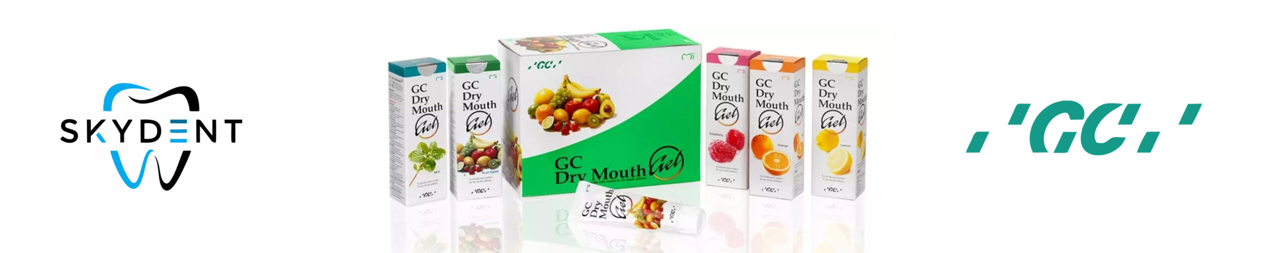 GC Dry Mouth Gel Banner