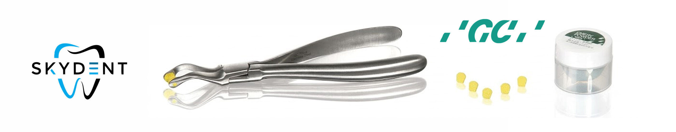 GC PLIERS Crown Removal Instrument Banner