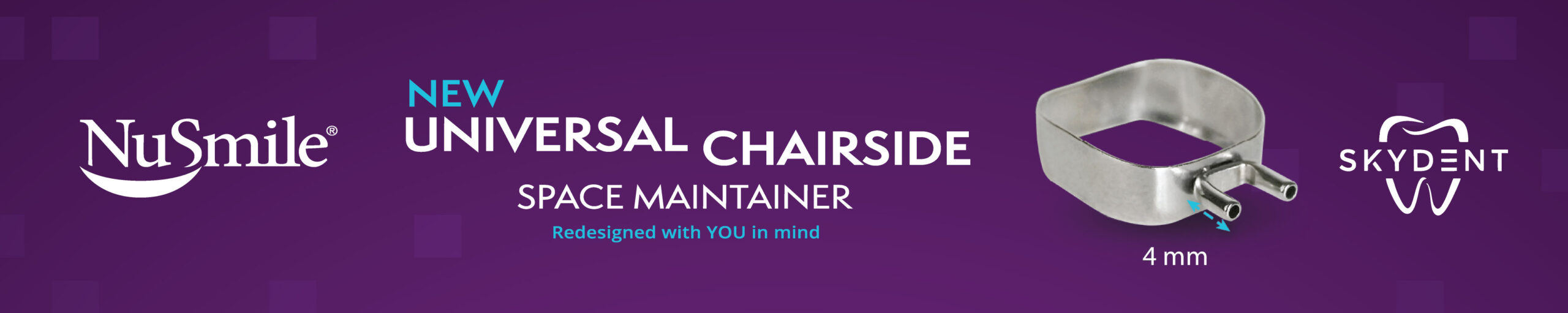 Universal Chairside Space Maintainers Banner