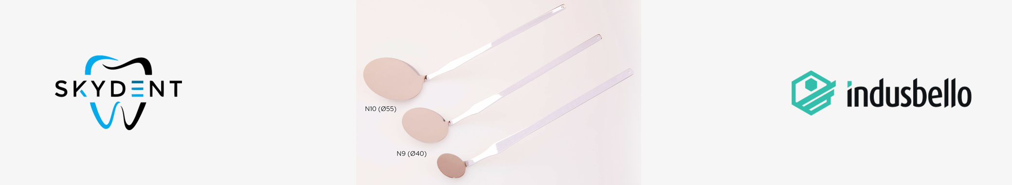 Metallic Clinical Mirror Banner