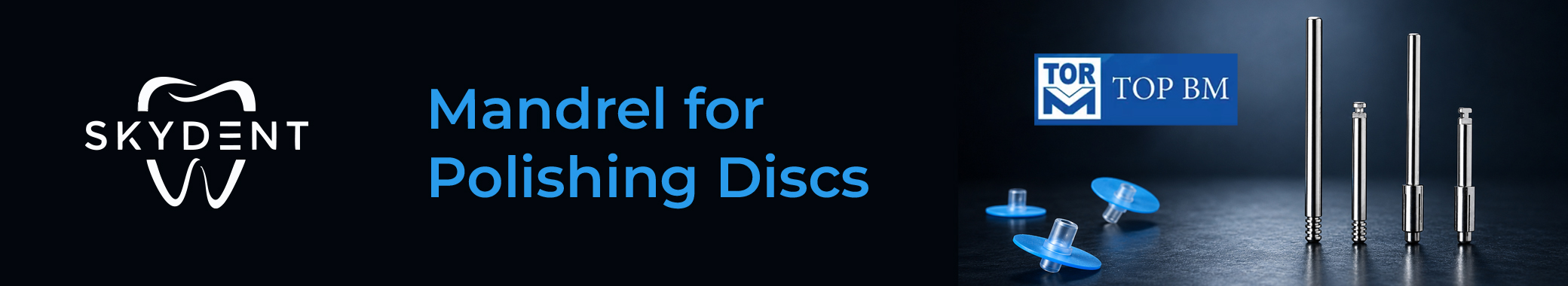 Mandrel for Stem Polishing Discs Banner