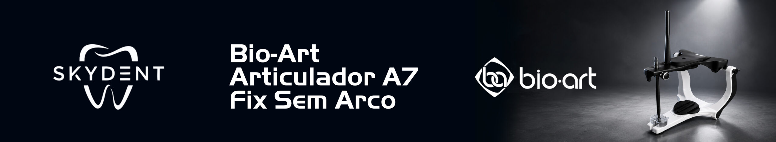 Bio-Art Articulador A7 Fix Sem Arco Banner