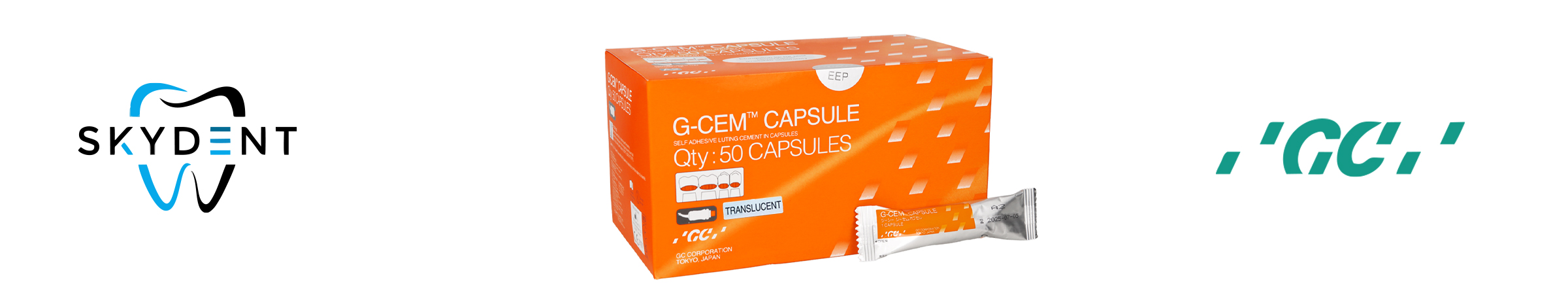 G-CEM Self-adhesive Banner