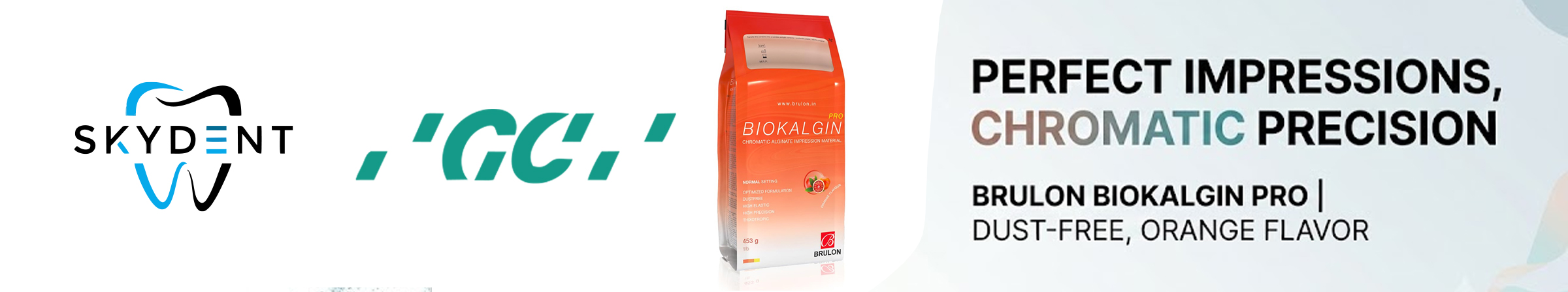 Brulon Biokalgin Pro Chromatic Alginate Banner
