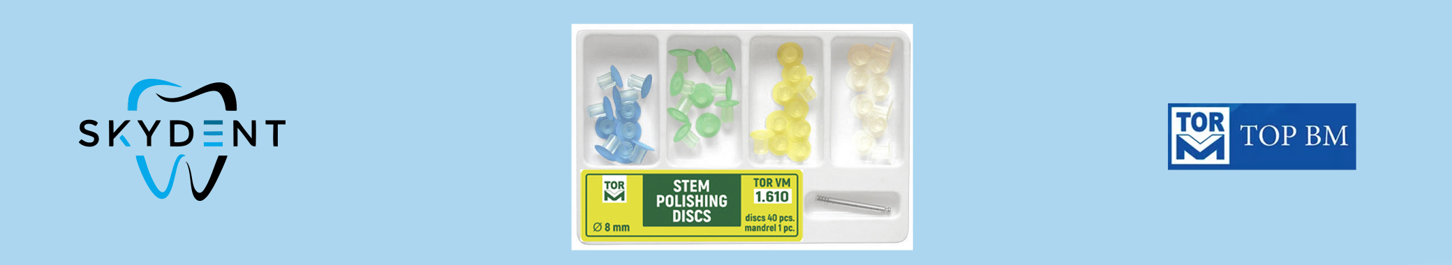 Stem Polishing Discs 1.610 Banner