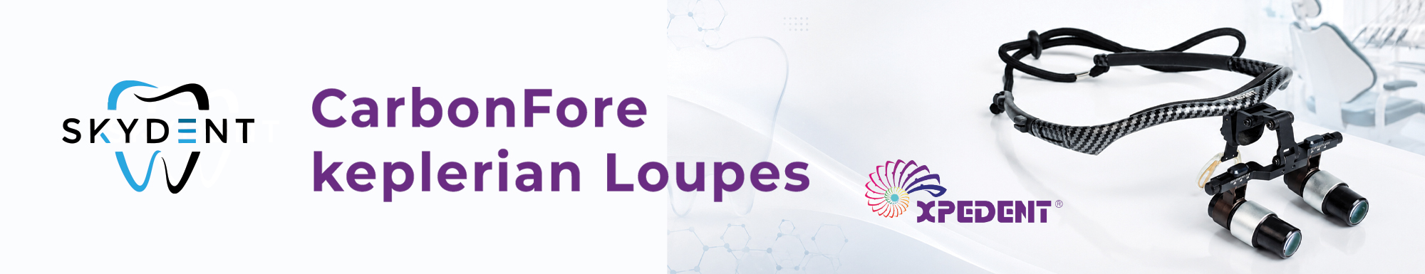 CarbonFore keplerian Loupes Banner