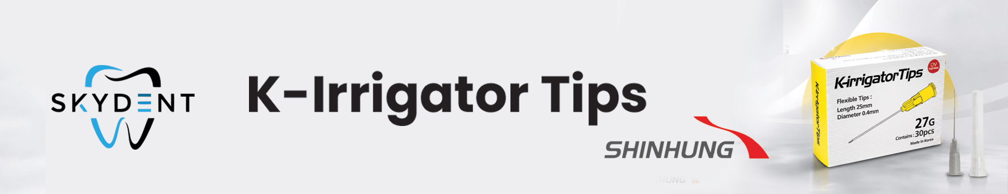 K-Irrigator Tips Banner