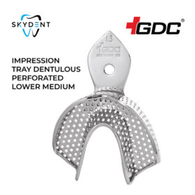 IMPRESSION TRAY DENTULOUS PERFORATED