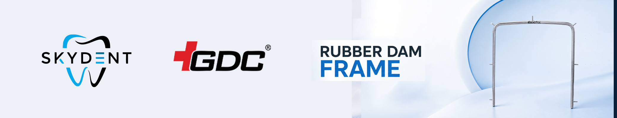 Rubber Dam Frame Banner