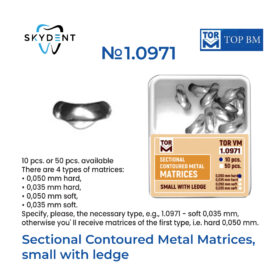 TOR VM Sectional Contoured Metal Matrices