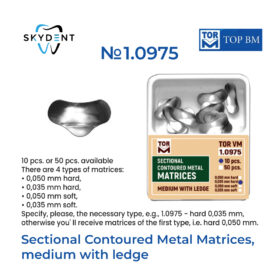 TOR VM Sectional Contoured Metal Matrices 1