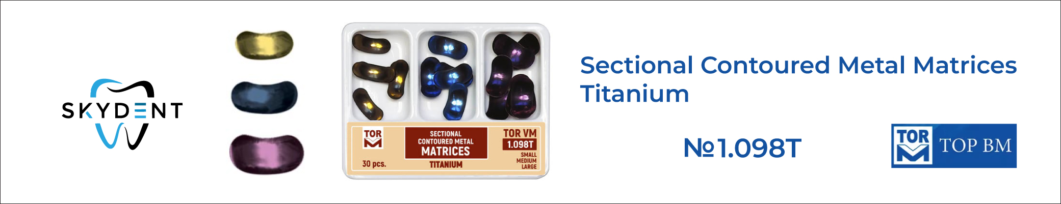 TOR VM Sectional Contoured Metal Matrices Banner