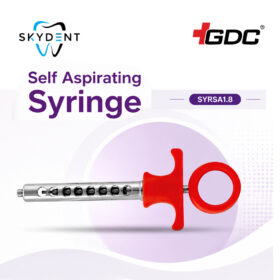 GDC DENTAL SYRINGE SELF ASPIRATING SYRINGE(SYRSA1.8)