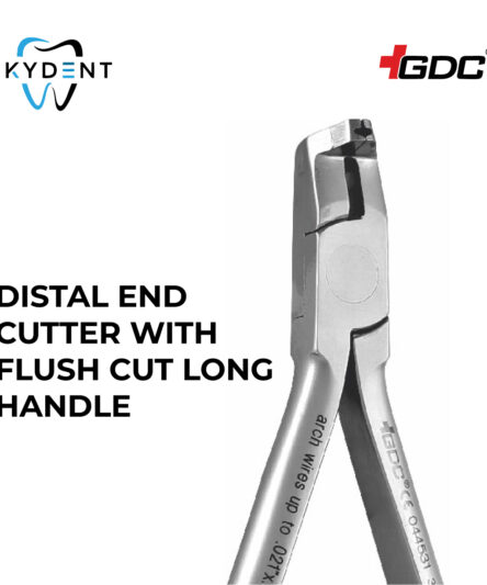DISTAL END CUTTER WITH FLUSH CUT LONG HANDLE