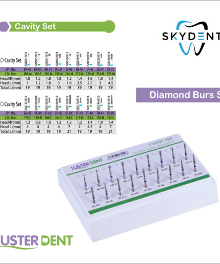 Diamond Burs Cavity Set