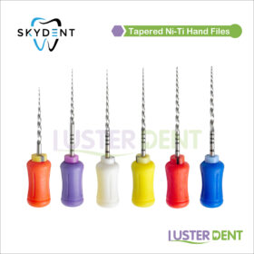 Tapered Ni-Ti Hand Files