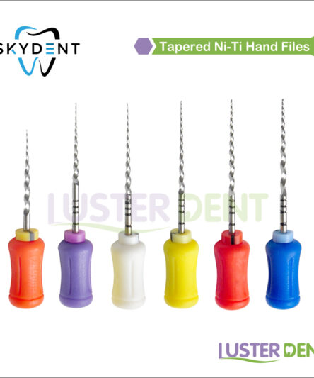 Tapered Ni-Ti Hand Files